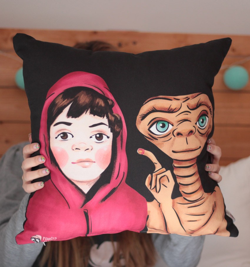 Funda Cojín Elliott y E.T.