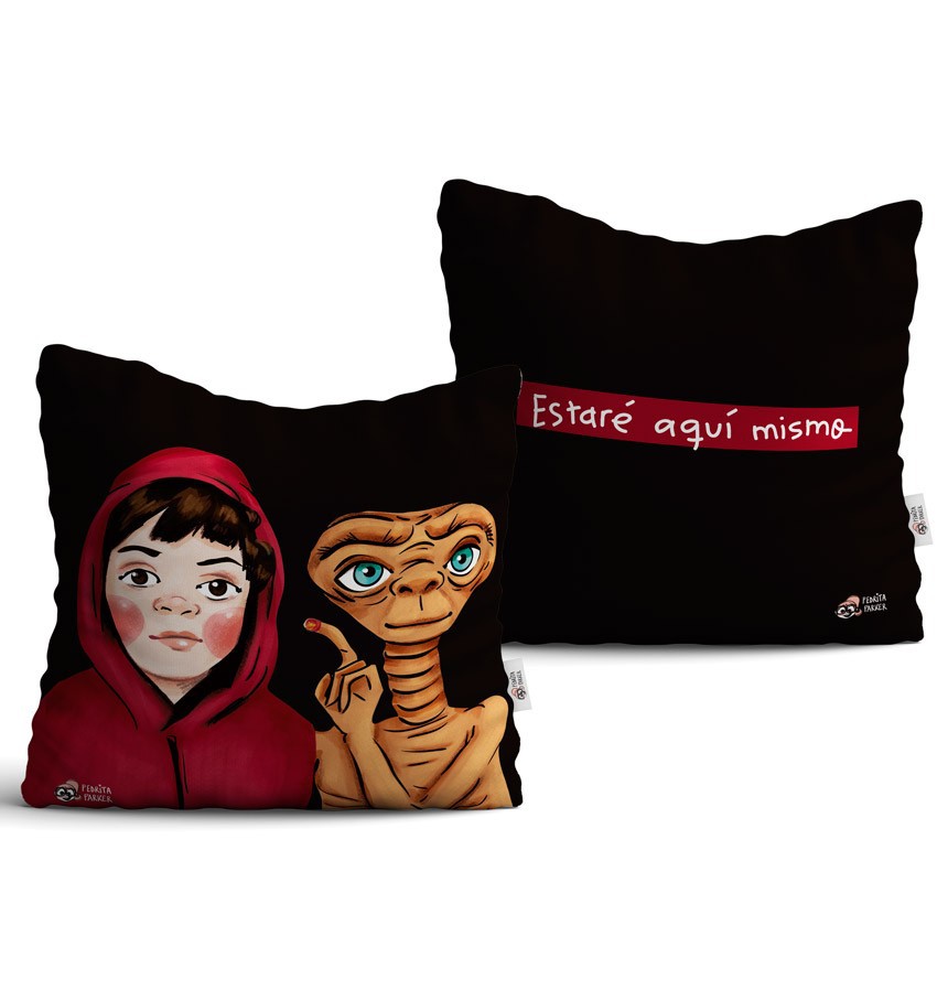 Funda Cojín Elliott y E.T.
