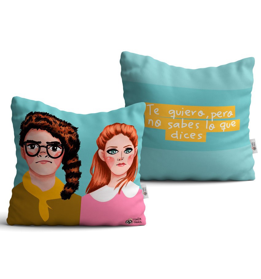 Funda Cojín Suzy y Sam