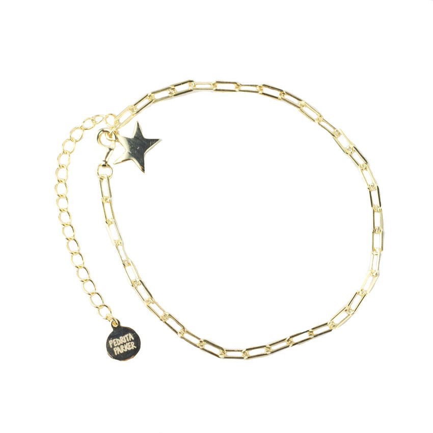 Brazalete Rockstar de plata