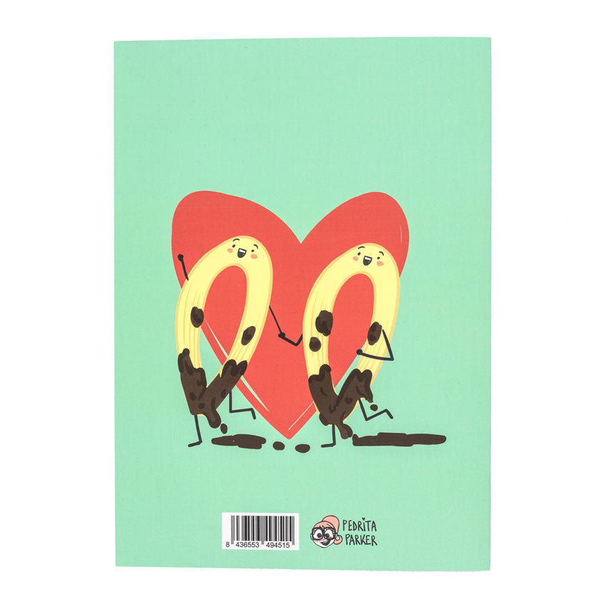 Tarjeta de felicitación - Siempre juntos como chocolate y churros