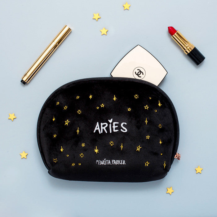 Neceser Premium Terciopelo Horóscopo Aries