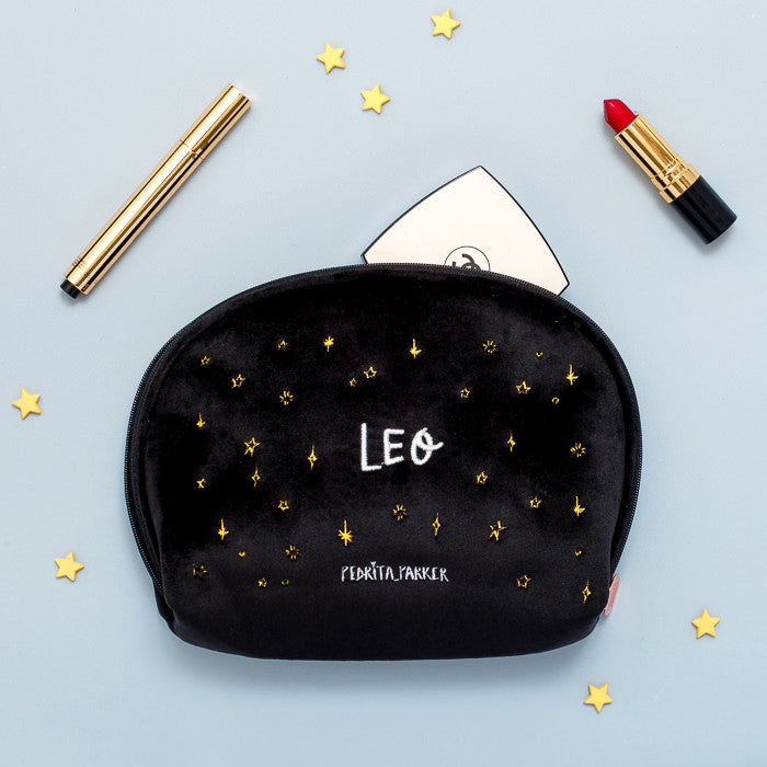 Neceser Premium Terciopelo Horóscopo Leo