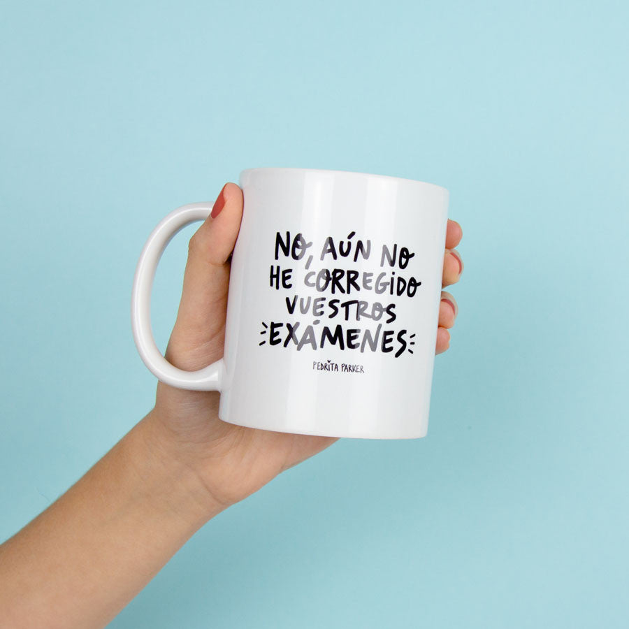 Taza Corregir Exámenes