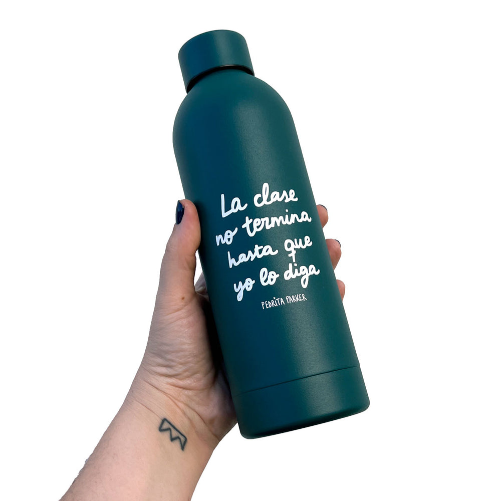 Botella termo La clase no termina