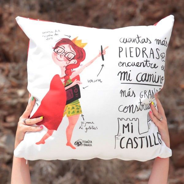 Funda Cojín Castillo