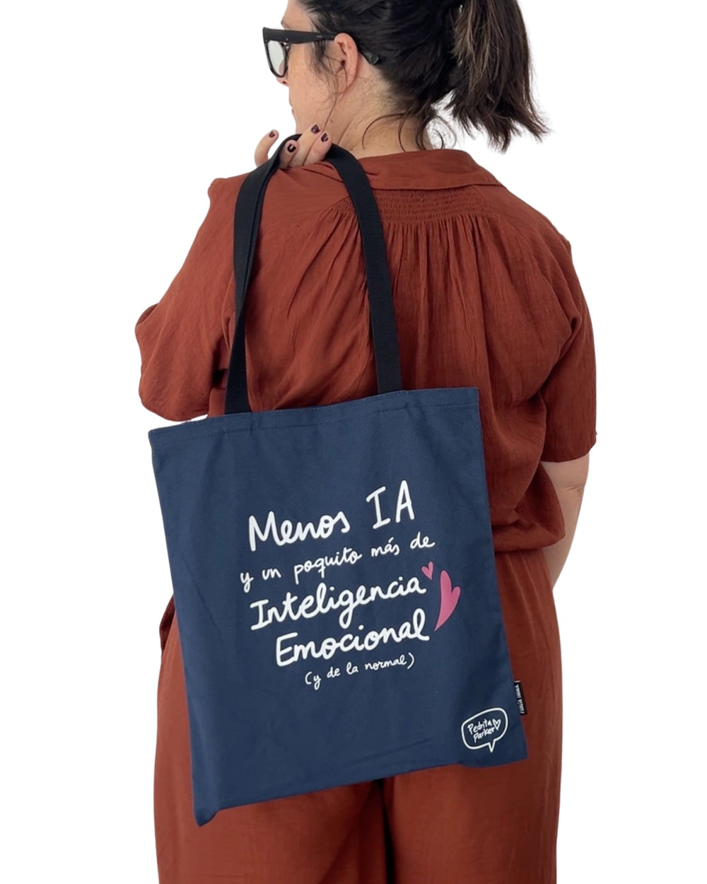Bolsa de lona Menos IA