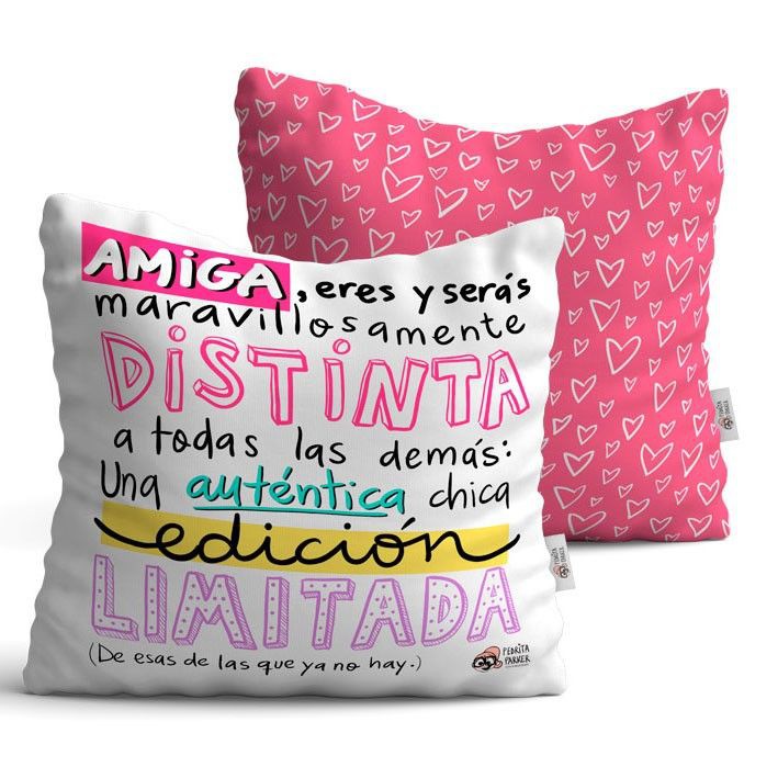 Funda de cojín amigas