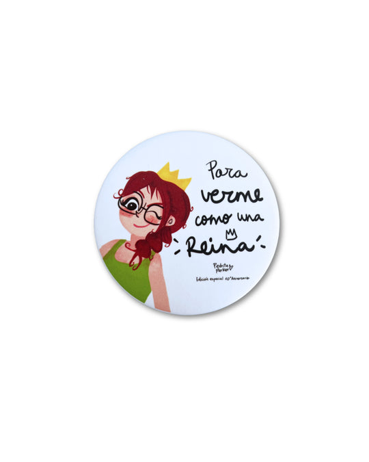 Espejo Reina Pecas Como una Reina