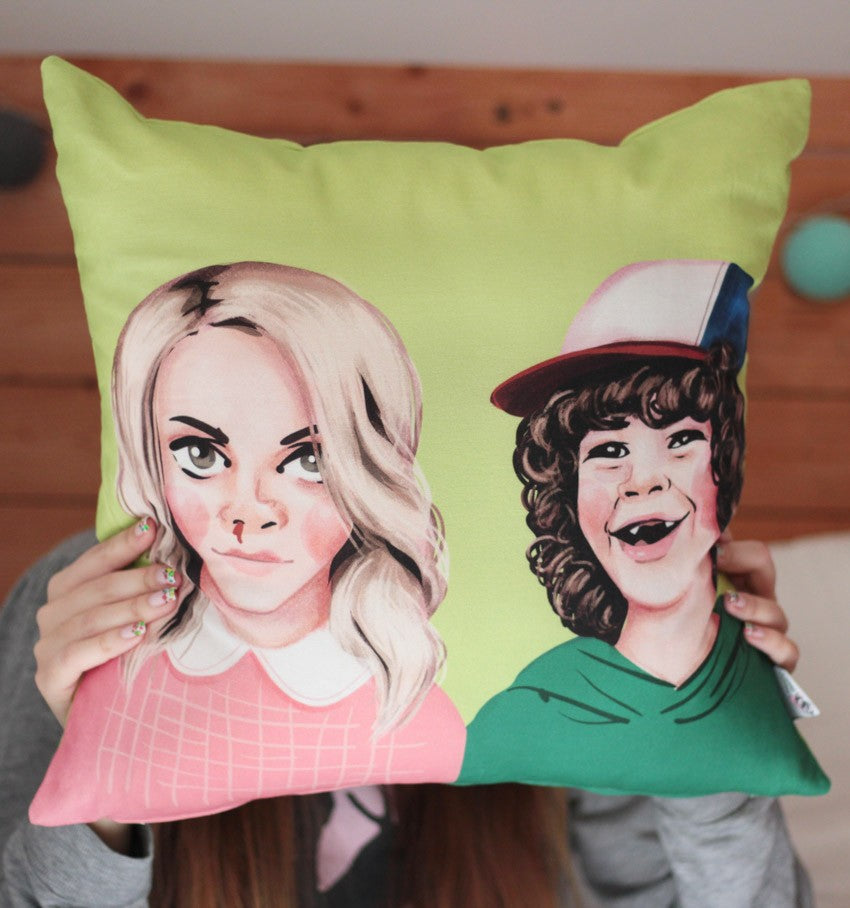 Funda Cojín Eleven y Dustin