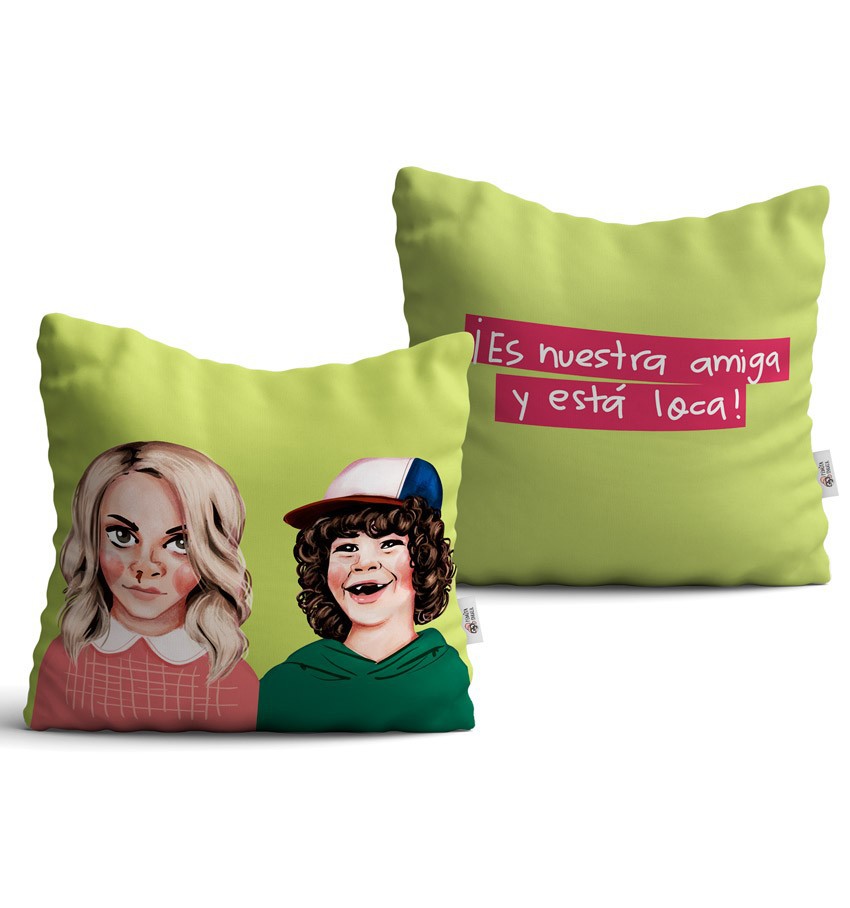 Funda Cojín Eleven y Dustin