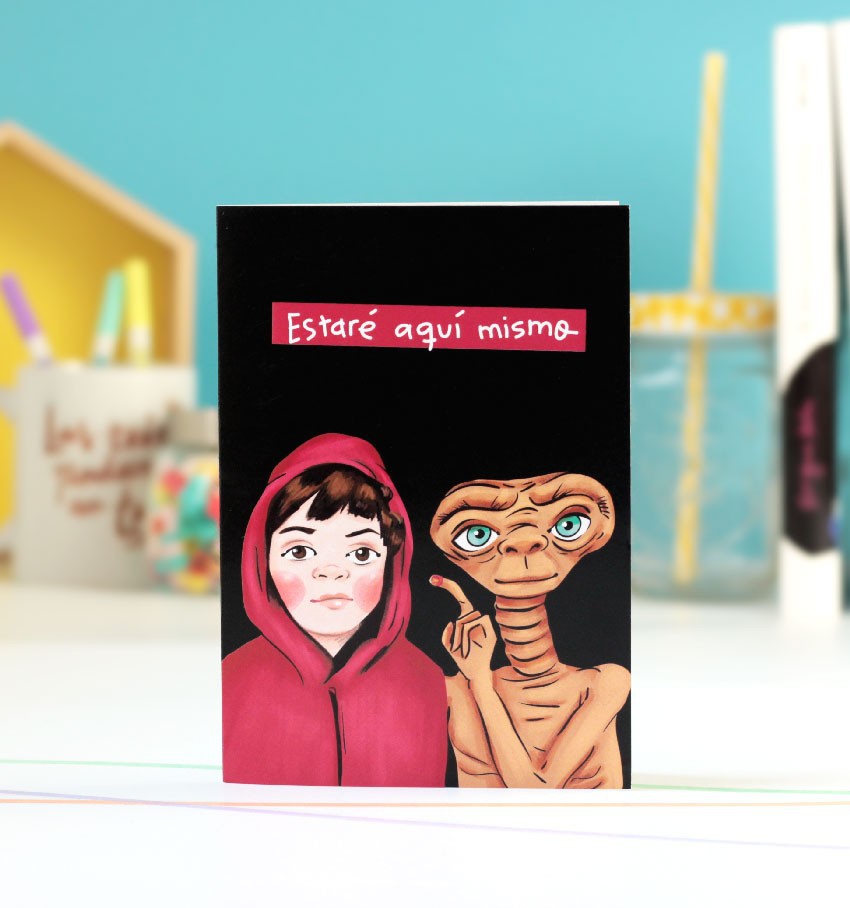 Tarjeta de felicitación E.T.