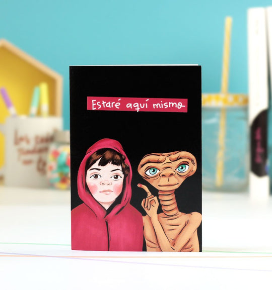 Tarjeta de felicitación E.T.