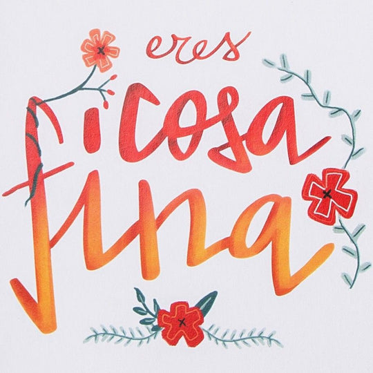 Tarjeta de felicitación Cosa fina
