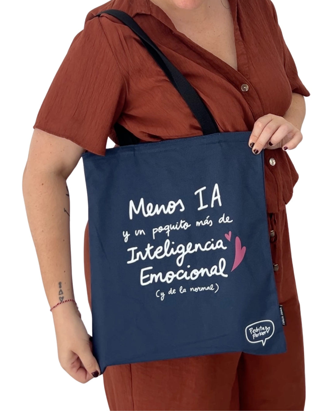 Bolsa de lona Menos IA