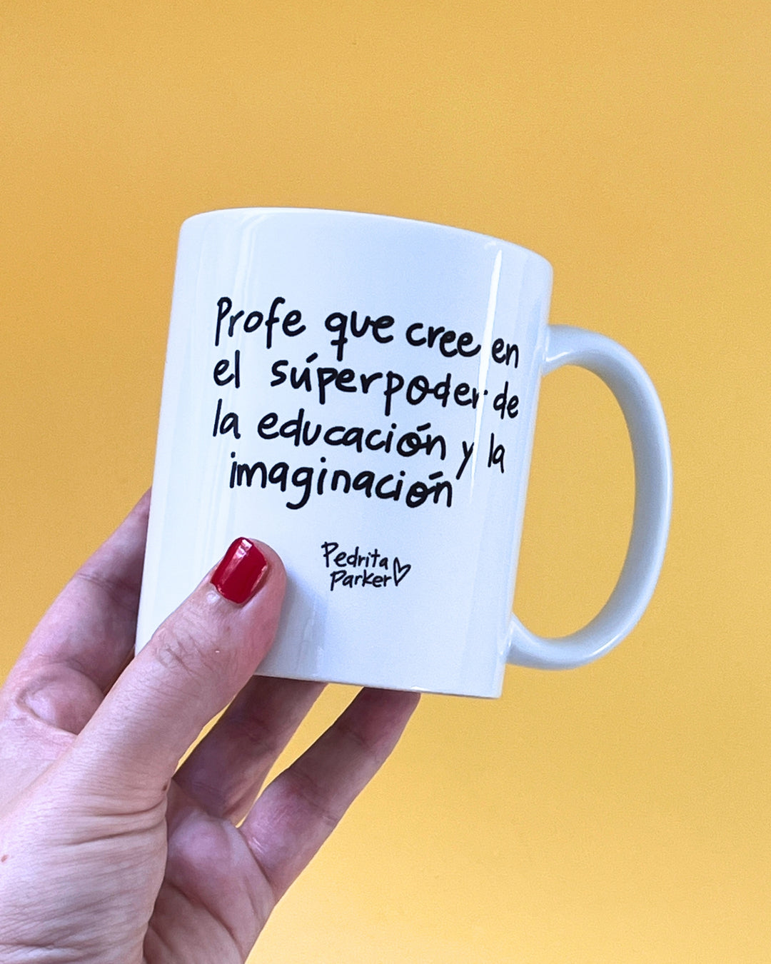 Taza Profe con Superpoderes