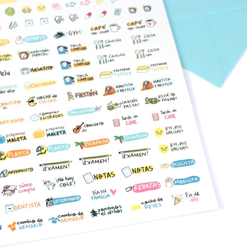 Calendario atemporal para familias