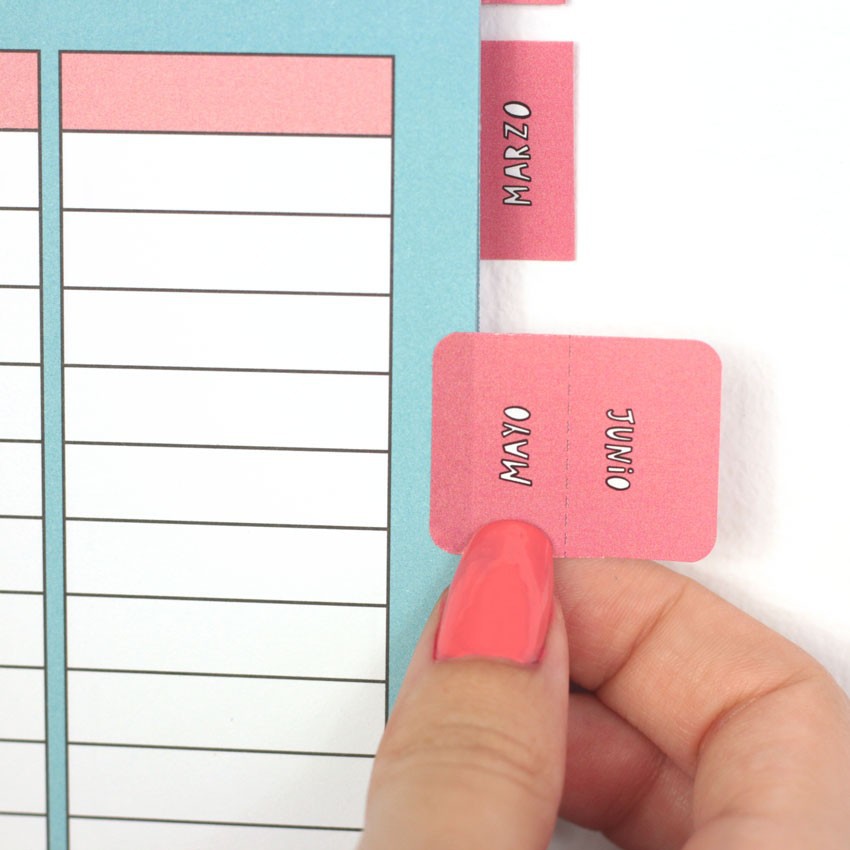 Calendario atemporal para familias