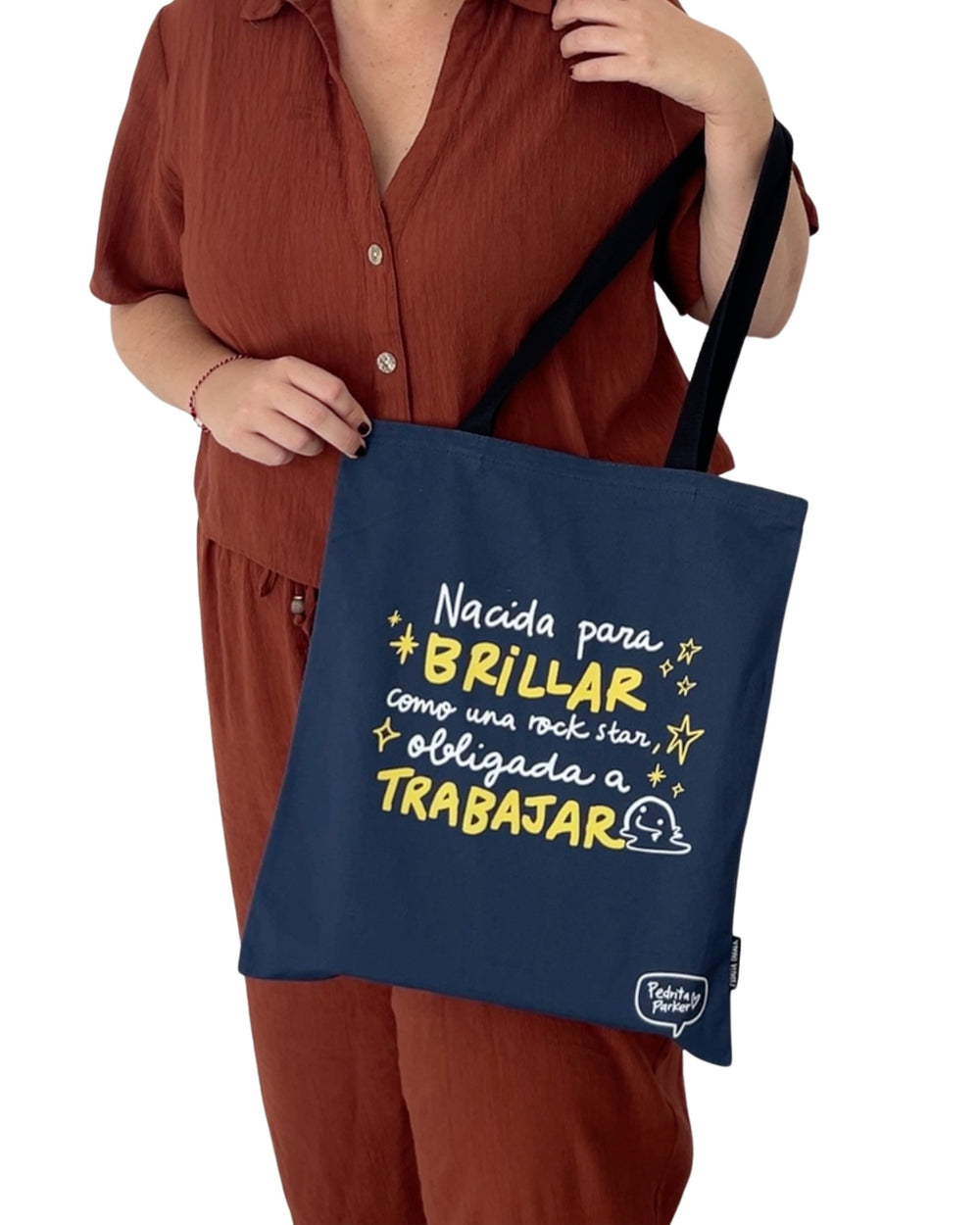 Bolsa de lona Nacida para brillar