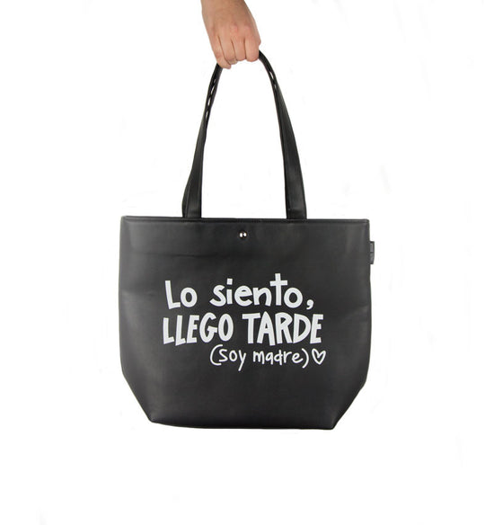 Bolso shopper polipiel Llego tarde