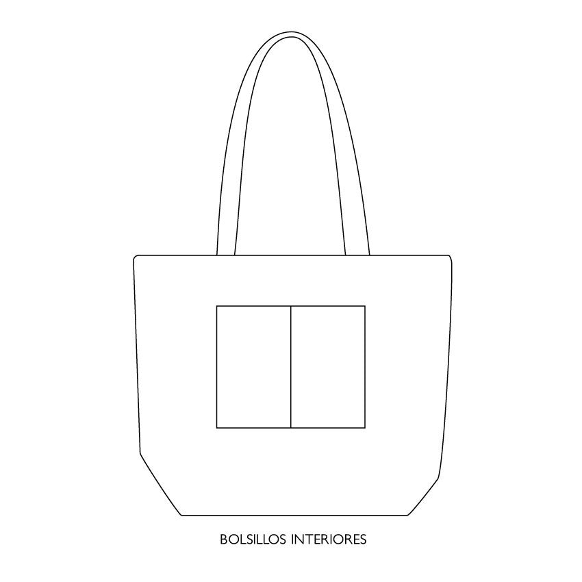 Bolso shopper polipiel Llego tarde