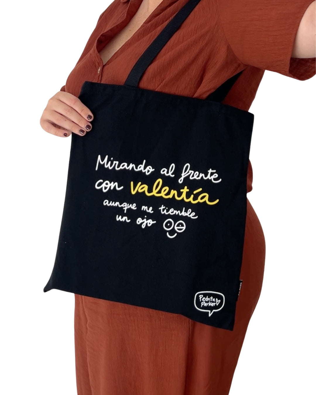 Bolsa de lona Mirando al frente con valentía