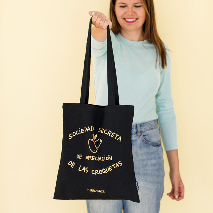 Bolsa de lona Sociedad Secreta de las Croquetas