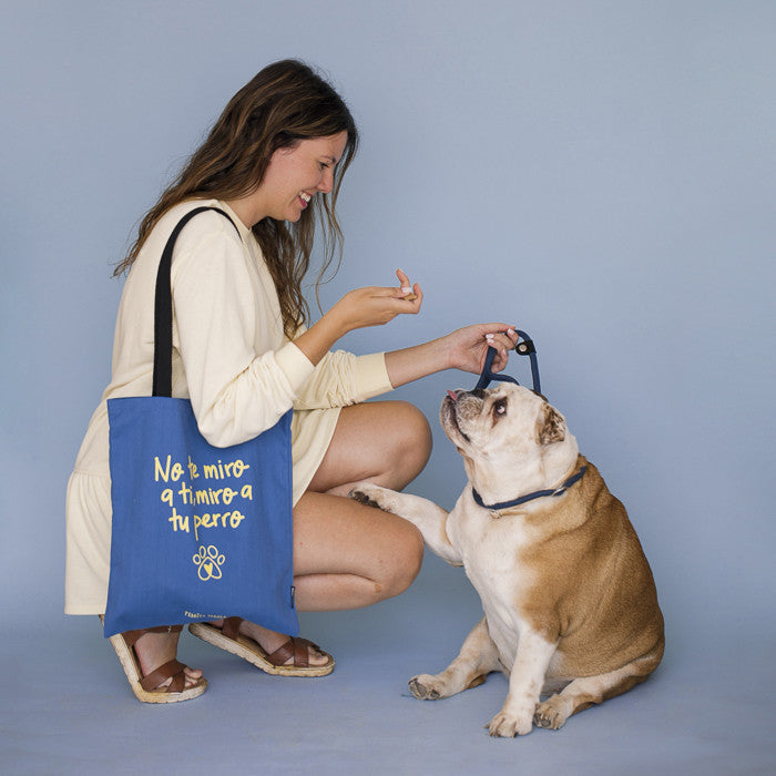 Bolsa de lona Miro a tu Perro