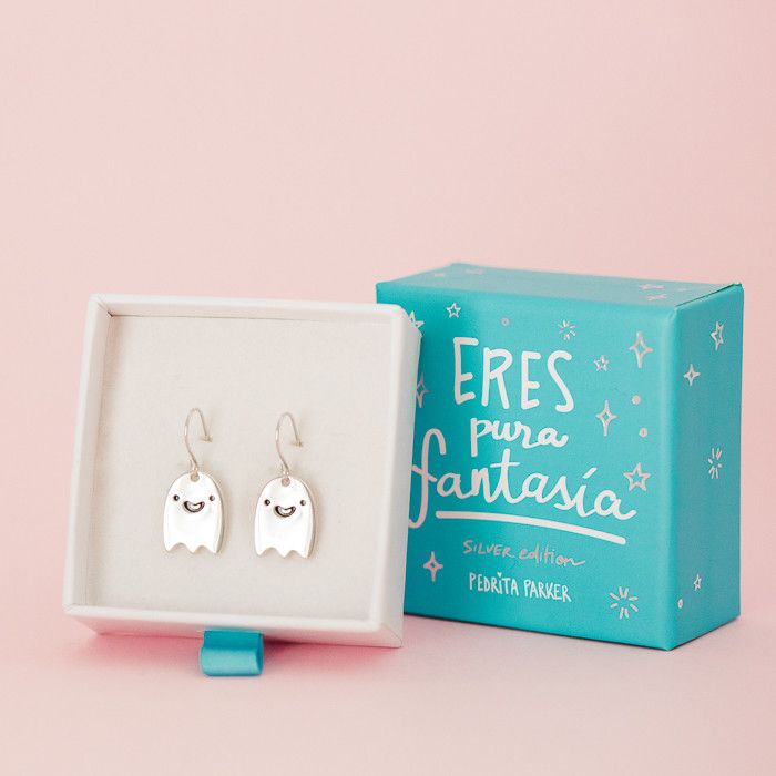 Pendientes de plata Bú