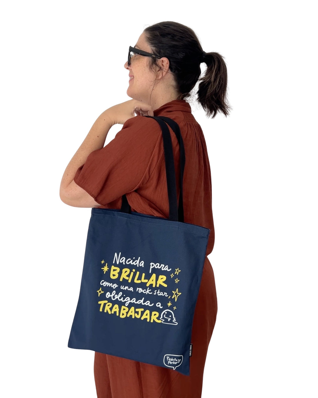 Bolsa de lona Nacida para brillar