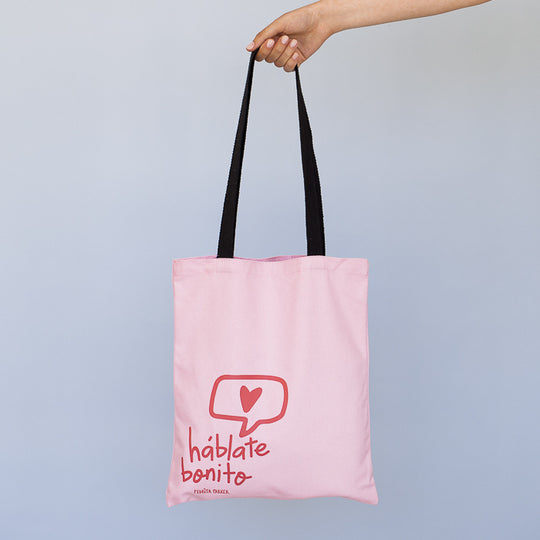 Bolsa de lona Háblate Bonito