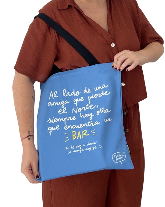 Bolsa de lona Amigas Bar