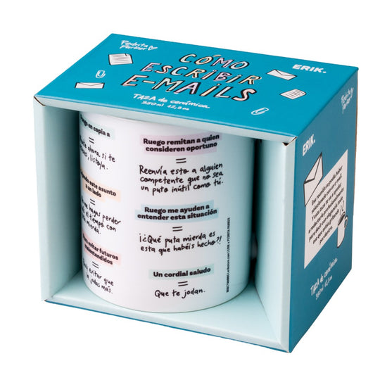 Taza Como escribir un email