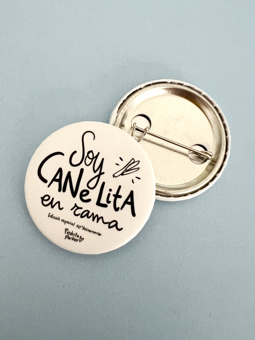 Pack de 3 chapas divertidas Edición 10º Aniversario