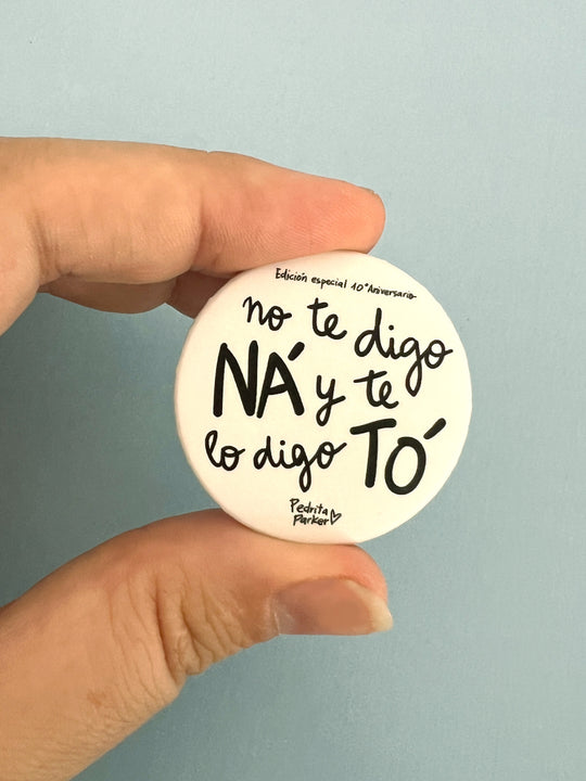 Pack de 3 chapas divertidas Edición 10º Aniversario