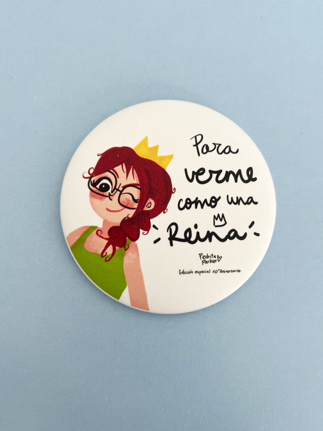 Espejo Reina Pecas Como una Reina