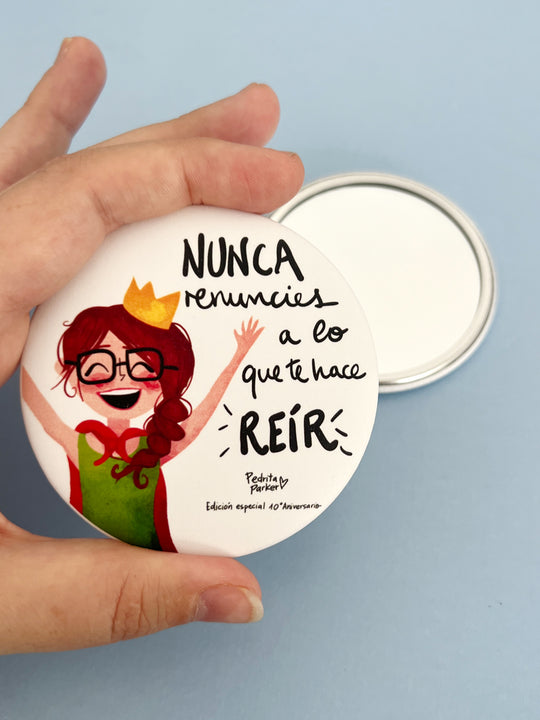 Espejo Reina Pecas Reir