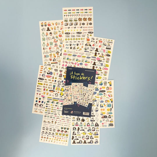 Pack Pegatinas. ¡A tope de stickers!