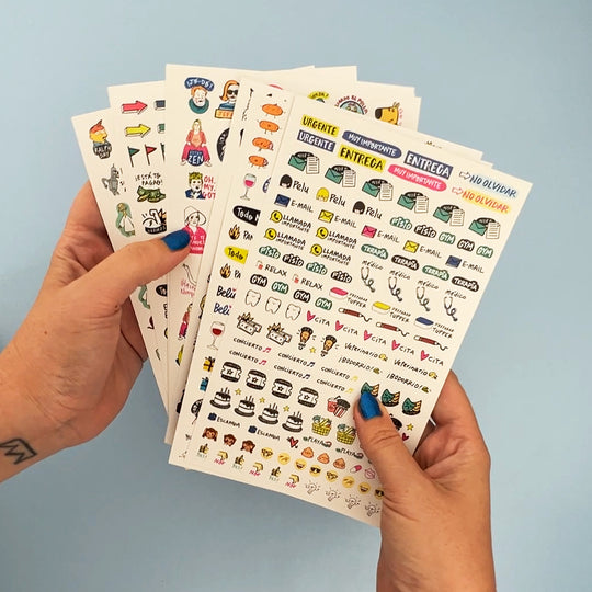 Pack Pegatinas. ¡A tope de stickers!