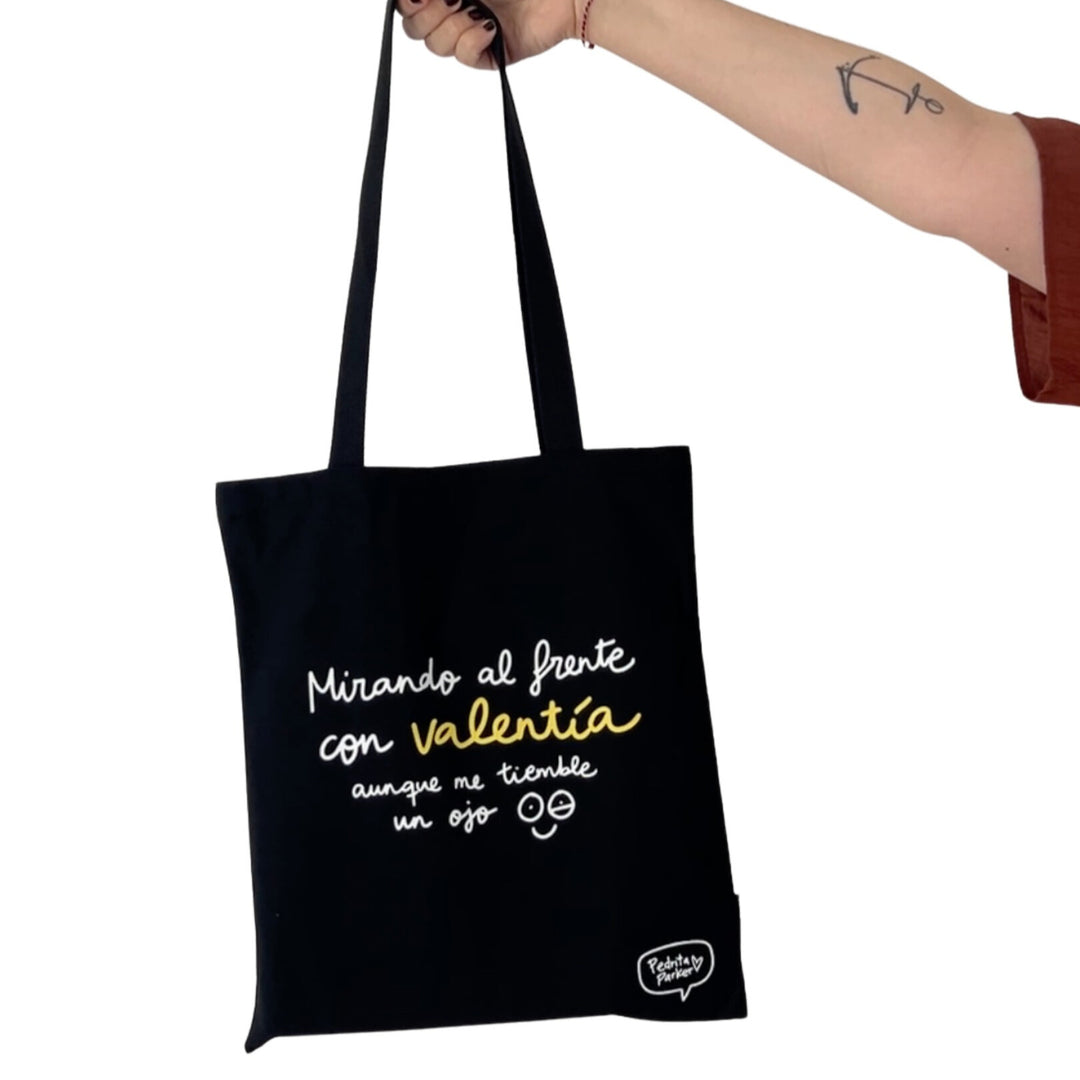 Bolsa de lona Mirando al frente con valentía