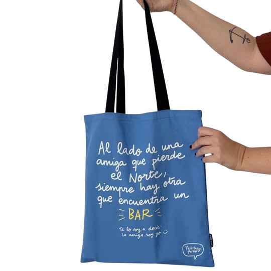 Bolsa de lona Amigas Bar