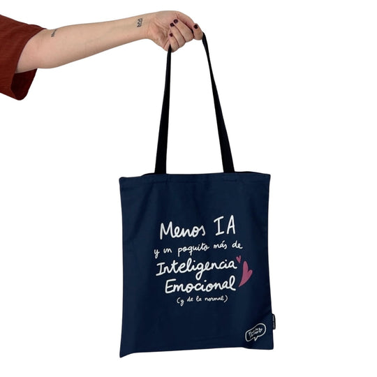 Bolsa de lona Menos IA