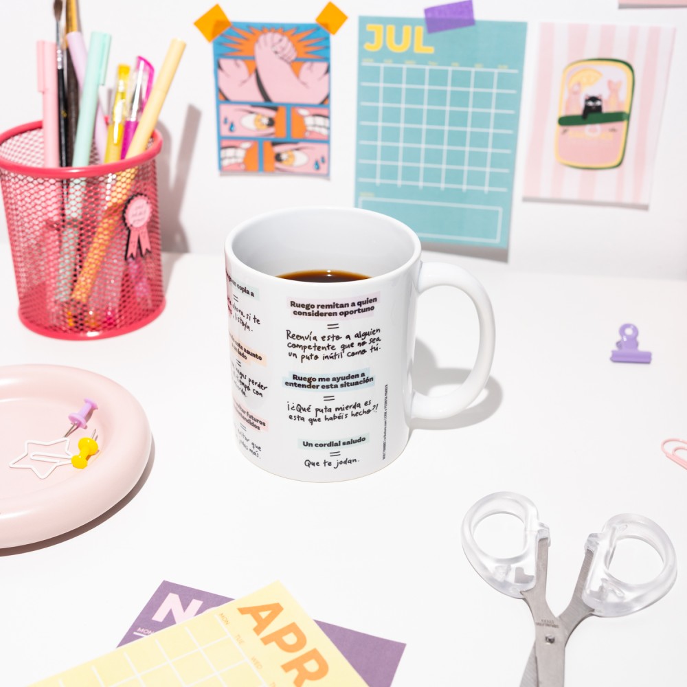 Taza Como escribir un email